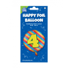 Afbeelding van Kleurrijke Folieballon - 4 Jaar Afbeelding van Kleurrijke Folieballon - 4 Jaar