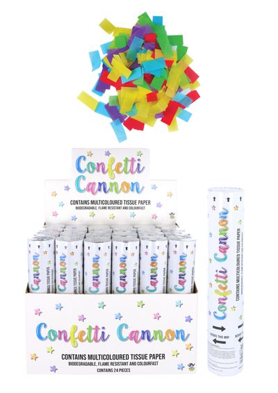 Confetti Shooter multicolour 20cm