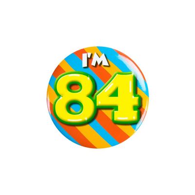 Foto van Button 84 jaar