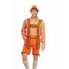 Afbeelding van Lederhosen Willem kort oranje