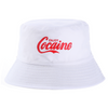 Afbeelding van Bucket Hat 'Enjoy Cocaine' Wit