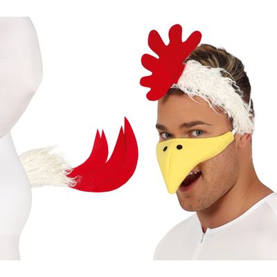 Foto van Haan set haarband en staart 