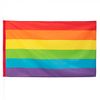Afbeelding van Vlag regenboog 150x90 cm