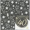 Afbeelding van Servetten Classy 40 jaar Afbeelding van Servetten Classy 40 jaar