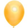 Afbeelding van Ballonnen metallic geel (30cm) 10st