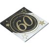 Afbeelding van Servetten Classy 60 jaar