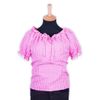 Afbeelding van Tiroler blouse dames roze