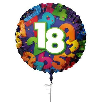 Foto van Foil balloon - 18