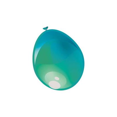 Ballonnen Metallic Zeegroen 50st