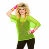 Afbeelding van Visnet top neon groen