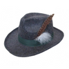 Afbeelding van Tiroler hoed grijs luxe