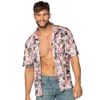 Afbeelding van Hawaii Blouse Flamingo Miami Vice