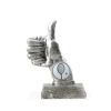 Afbeelding van Trofee duim metaal look (13cm)