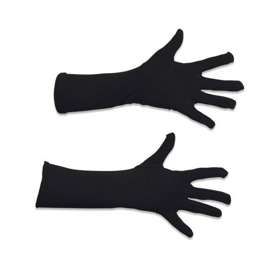 Roestig Invloed Vervoer Zwarte handschoenen 40 cm kopen? || Confettifeest.nl