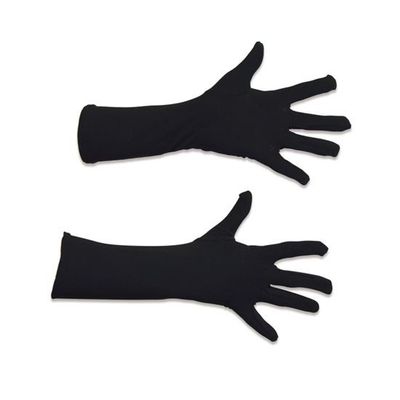 Foto van Zwarte handschoenen 40 cm