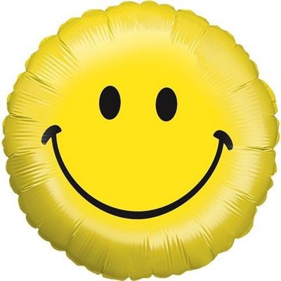 Foto van Folieballon Smiley