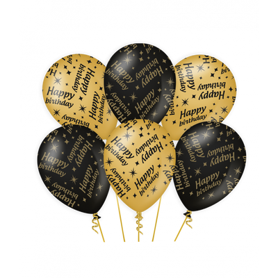 Classy party balloons - Happy birthday
