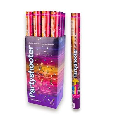 Foto van Confetti kanon 60 cm Multi kleurvast BV
