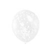 Afbeelding van Ballonnen Goud Confetti 6st 30cm
