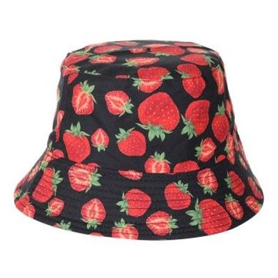 Foto van Bucket Hat Aardbei