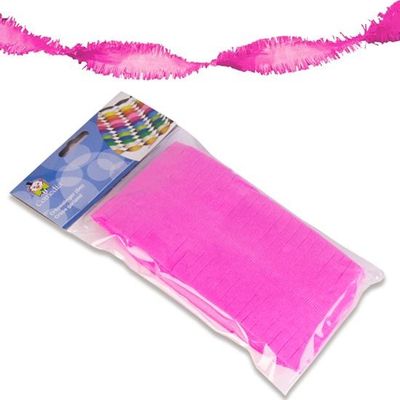 Foto van Crepe slinger roze 6m