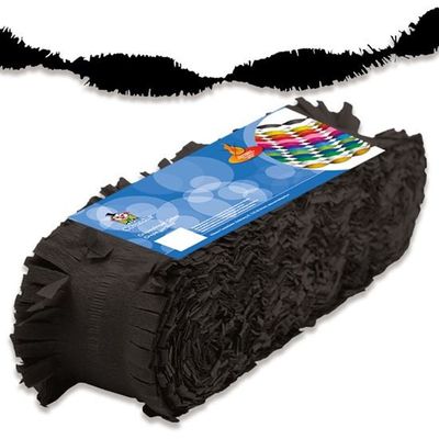 Foto van Slinger crepe zwart 24 m