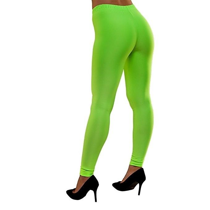Alvast bijvoeglijk naamwoord Het koud krijgen Neon legging groen kopen? || Confettifeest.nl
