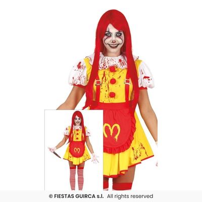 Foto van Halloween McDonald's Kostuum