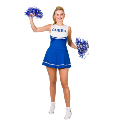 Foto van Cheerleader jurkje blauw