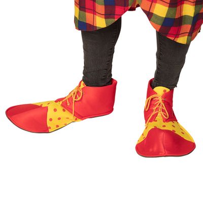Foto van Clownsschoenen stof onesize