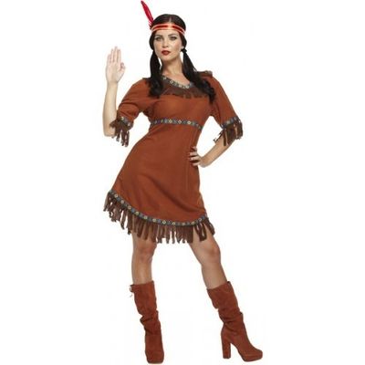 Foto van Indianen jurk Pocahontas
