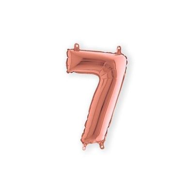 Folieballon 8 roze