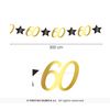 Afbeelding van Garland 60 Jaar Goud/Zwart Afbeelding van Garland 60 Jaar Goud/Zwart