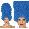 Afbeelding van Marge Simpson pruik blauwe krullen