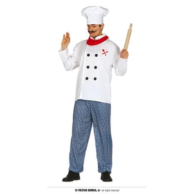 Chef kok kostuum