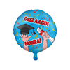 Afbeelding van Party foil balloons - Geslaagd