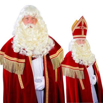Sinterklaas baard Myra kanekalon