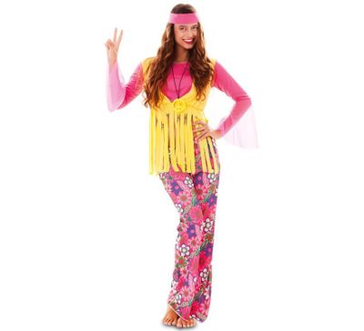 Hippie kostuum vrouw