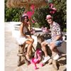 Afbeelding van Hawaii Blouse Flamingo Miami Vice