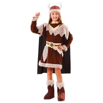 Foto van Viking kostuum meisje