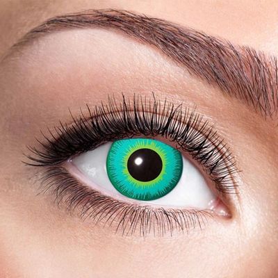 Kleurlenzen Magic green eye – maandlenzen