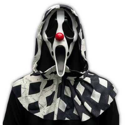 Foto van Ghost Face® Scream Clown Masker Foto van Ghost Face® Scream Clown Masker