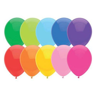 Foto van Ballonnen uni color 10 stk