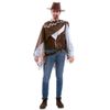 Afbeelding van Cowboy gilet met poncho