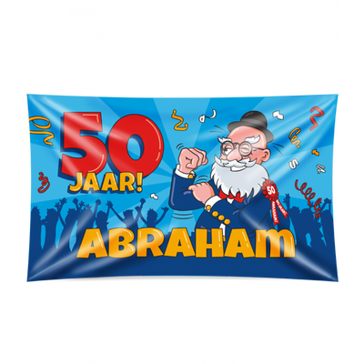 Foto van Gevelvlag Abraham 50 Jaar