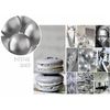 Afbeelding van Ballonnen Chrome Intense Zilver (30cm) 10st