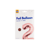 Afbeelding van Folieballon 8 roze