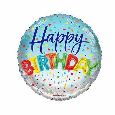 Folieballon Happy Birthday Gereedschap