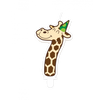 Afbeelding van Jungle Verjaardagskaars - Cijfer 7 Giraffe