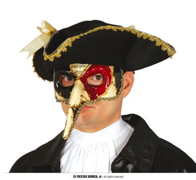 Venetiaans masker gemaskerd bal